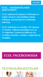 Mobile Screenshot of ecdl.fi