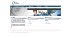 Desktop Screenshot of ecdl.si