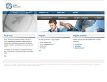 Tablet Screenshot of ecdl.si