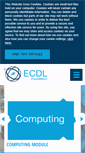 Mobile Screenshot of ecdl.org